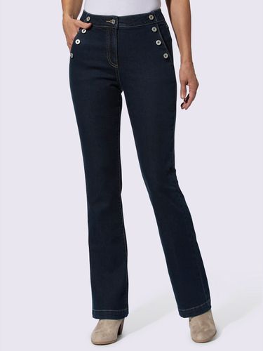 Jean bootcut qualité coton - Helline - Modalova