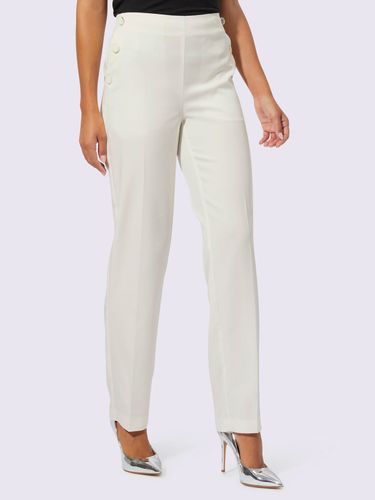 Pantalon plissé 63% lyocell (tencel) - Creation L - Modalova