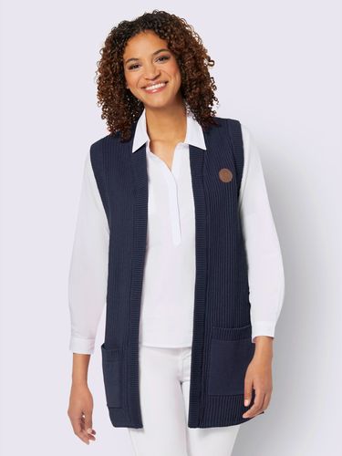 Gilet en tricot pur coton - Collection L - Modalova