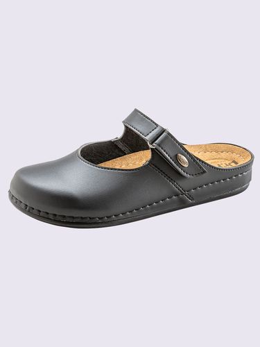 Mules cuir vachette - - noir - Helline - Modalova