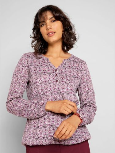 T-shirt à encolure ronde 50% coton - - Helline - Modalova