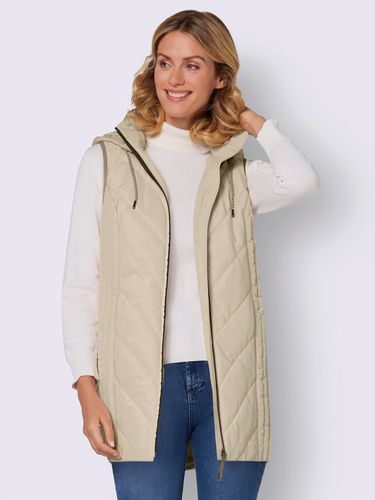 Gilet matelassé long longueur amovible - Collection L - Modalova