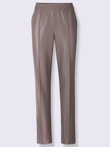 Pantalon en synthétique imitation cuir souple - Creation L - Modalova