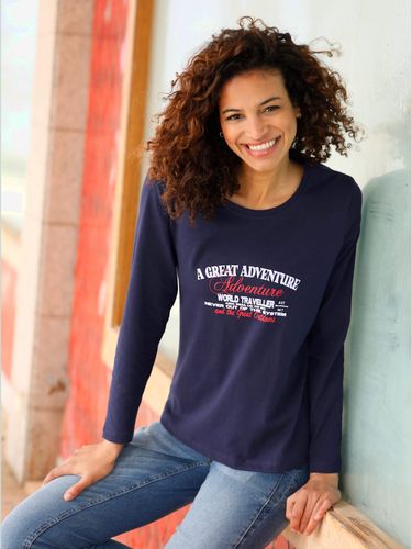 T-shirt à manches longues pur coton - - Collection L - Modalova