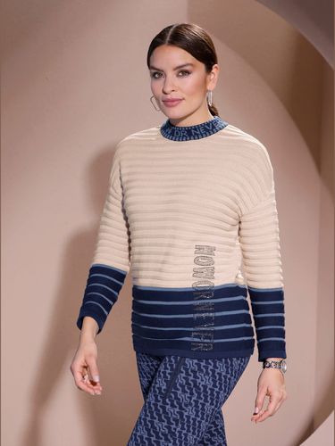 Pull col montant pur coton - - Creation L - Modalova