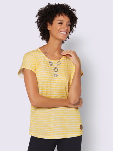 T-shirt à encolure ronde 50% coton - - Collection L - Modalova