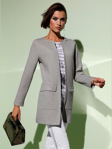 Blazer long qualité jersey extensible, souple et confortable - Creation L - Modalova