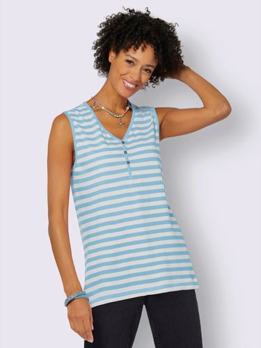 T-shirt rayé pur coton - - Collection L - Modalova
