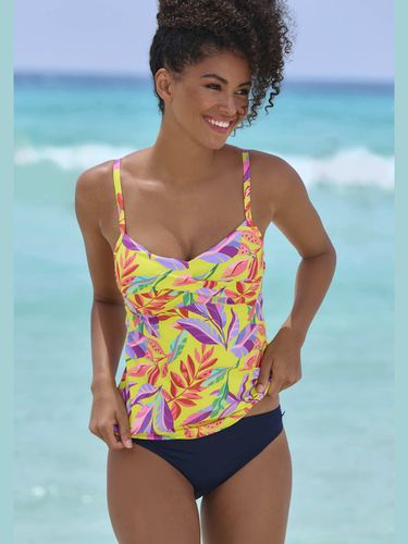 Haut de maillot de bain à armatures motif floral – chaque pièce est unique - s.Oliver - Modalova