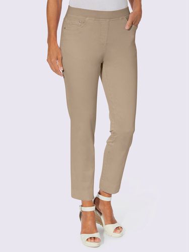 Pantalon 7/8 avec coton - beige - Helline - Modalova