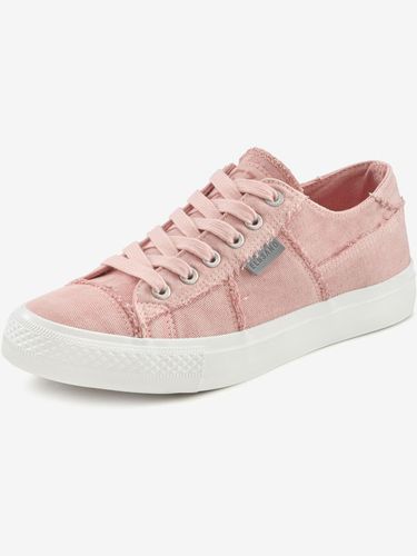 Baskets chaussures en textile, chaussures en tissu au look usé et délavé tendance - Elbsand - Modalova