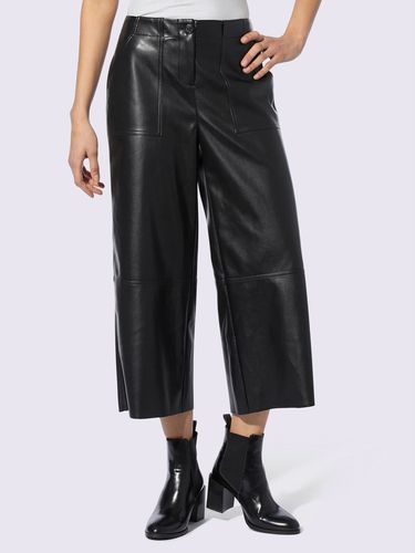 Pantalon en imitation cuir coupe large mode - Rick Cardona - Modalova