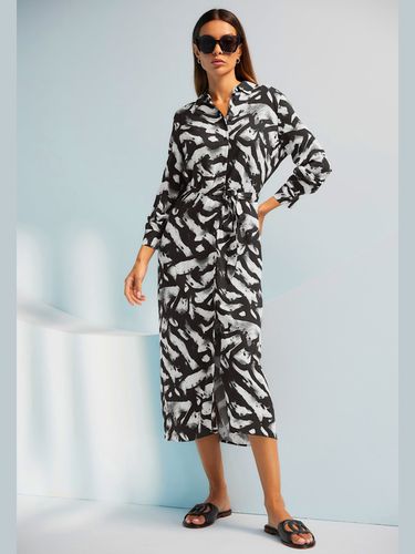 Robe-chemisier pure viscose - - Rick Cardona - Modalova