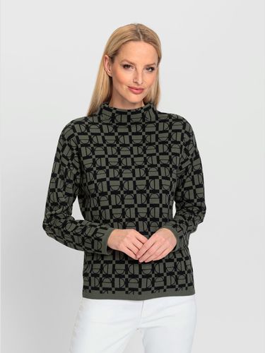 Pull jacquard motif graphique - - Rick Cardona - Modalova