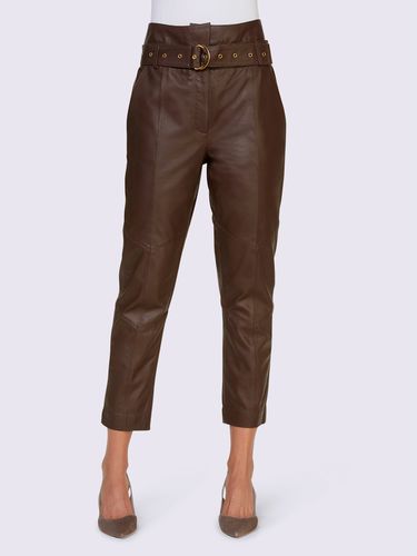 Pantalon en cuir superbe article - Ashley Brooke - Modalova