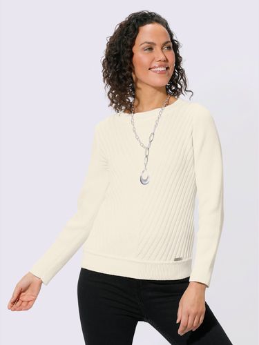 Pull encolure ronde pur coton - Collection L - Modalova