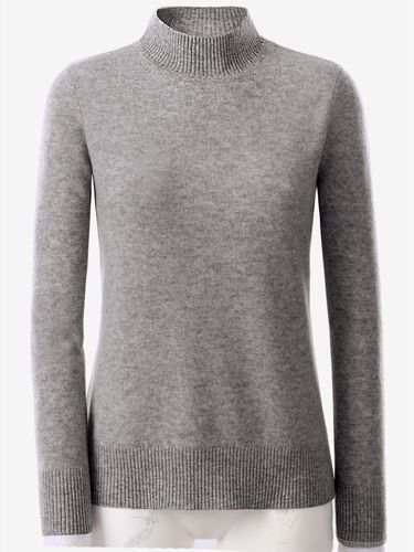 Pull basique pratique col montant - Helline - Modalova