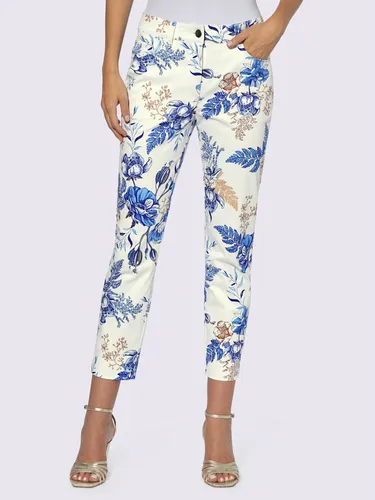 Pantalon imprimé motif imprimé exclusif - - Ashley Brooke - Modalova