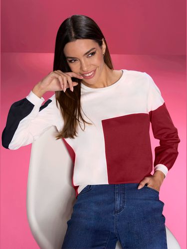 T-shirt motif color block tendance - - Rick Cardona - Modalova