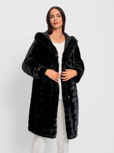 Manteau imitation fourrure réversible : superbe des 2 côtés - Ashley Brooke - Modalova