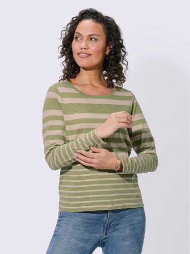 T-shirt rayé pur coton - - Collection L - Modalova