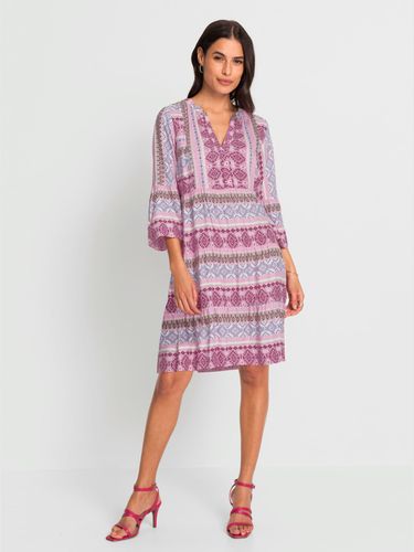 Robe imprimée viscose (ecovero) - - Helline - Modalova