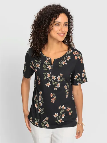 T-shirt à manches courtes 50% coton et 50% modal - - Helline - Modalova