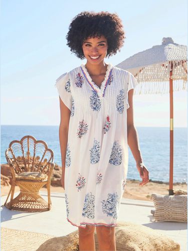 Robe imprimée qualité tissée - - Linea Tesini - Modalova