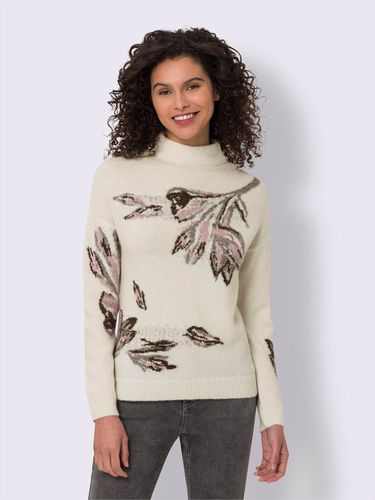 Pull superbe motif jacquard - - Linea Tesini - Modalova