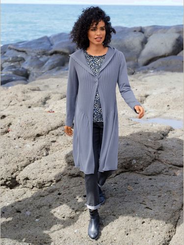 Manteau en tricot pull tendance en mélange de cotons doux - Linea Tesini - Modalova