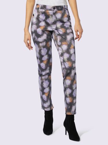 Pantalon imprimé motif imprimé exclusif - - Ashley Brooke - Modalova