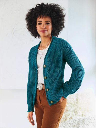 Cardigan grosse maille originale - Linea Tesini - Modalova