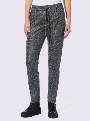 Pantalon imprimé style jogging tendance - - Mandarin - Modalova