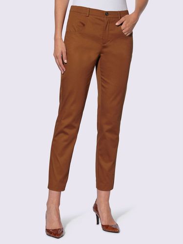 Pantalon extensible ceinture élastique latérale - Ashley Brooke - Modalova