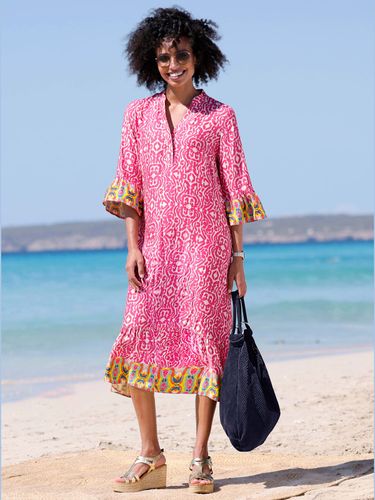 Robe imprimée qualité tissée - - Linea Tesini - Modalova