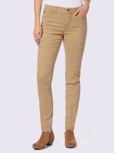 Pantalon twill 96% coton - Linea Tesini - Modalova