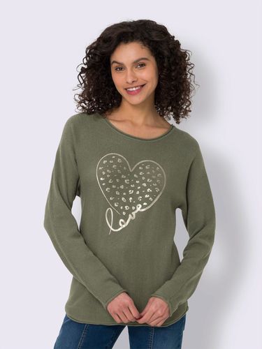 Pull chauve-souris bords roulés - Linea Tesini - Modalova