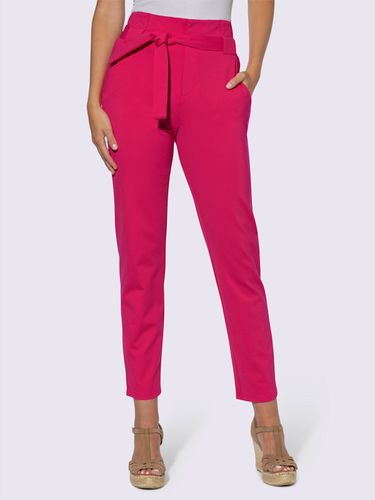 Pantalon paperbag coupe carotte - Linea Tesini - Modalova