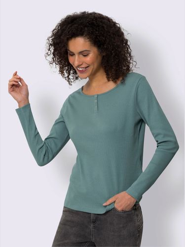 T-shirt côtelé qualité coton - Linea Tesini - Modalova