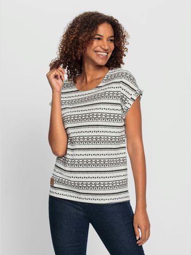 T-shirt imprimé pur coton - - Collection L - Modalova