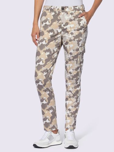 Pantalon cargo motif camouflage tendance - - Mandarin - Modalova