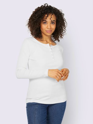 T-shirt encolure avec patte de boutonnage - Best Connection - Modalova