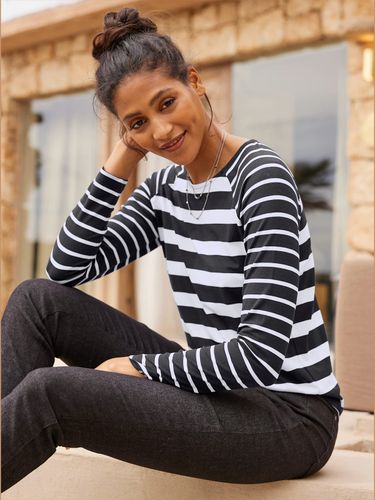 T-shirt à manches longues haut à rayures - - Best Connection - Modalova