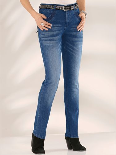 Jean skinny qualité coton - Helline - Modalova