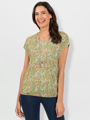 T-shirt imprimé viscose - Helline - Modalova