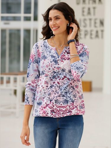 T-shirt imprimé 50% coton et 50% modal - - Helline - Modalova