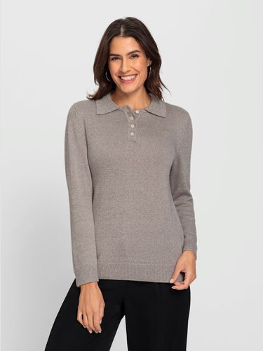 Pull polo 50% coton - Helline - Modalova