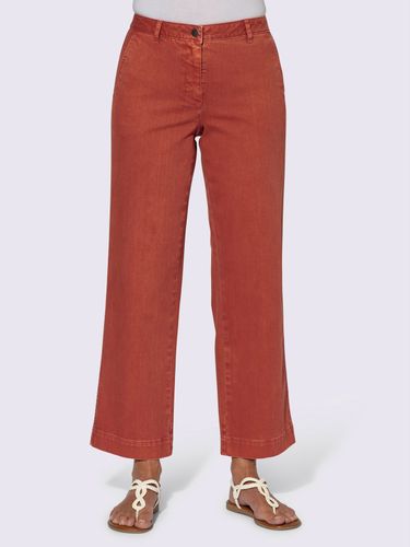 Pantalon large 96% coton - Helline - Modalova