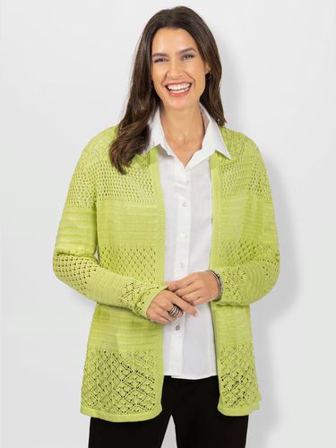 Veste en tricot 60% coton - Creation L - Modalova