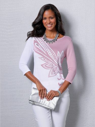 Pull en tricot fin 60% viscose - - Fair Lady - Modalova